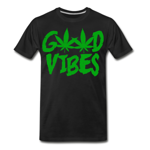 GOOD VIBES Men's Premium T-Shirt - black