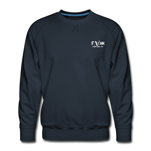 UFO COW Men’s Premium Sweatshirt - navy