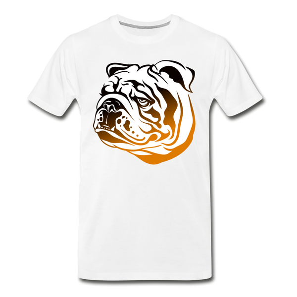 BULLDOG Men's Premium T-Shirt - white