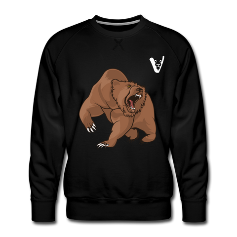 GRIZZLY BEAR Men’s Premium Sweatshirt - black