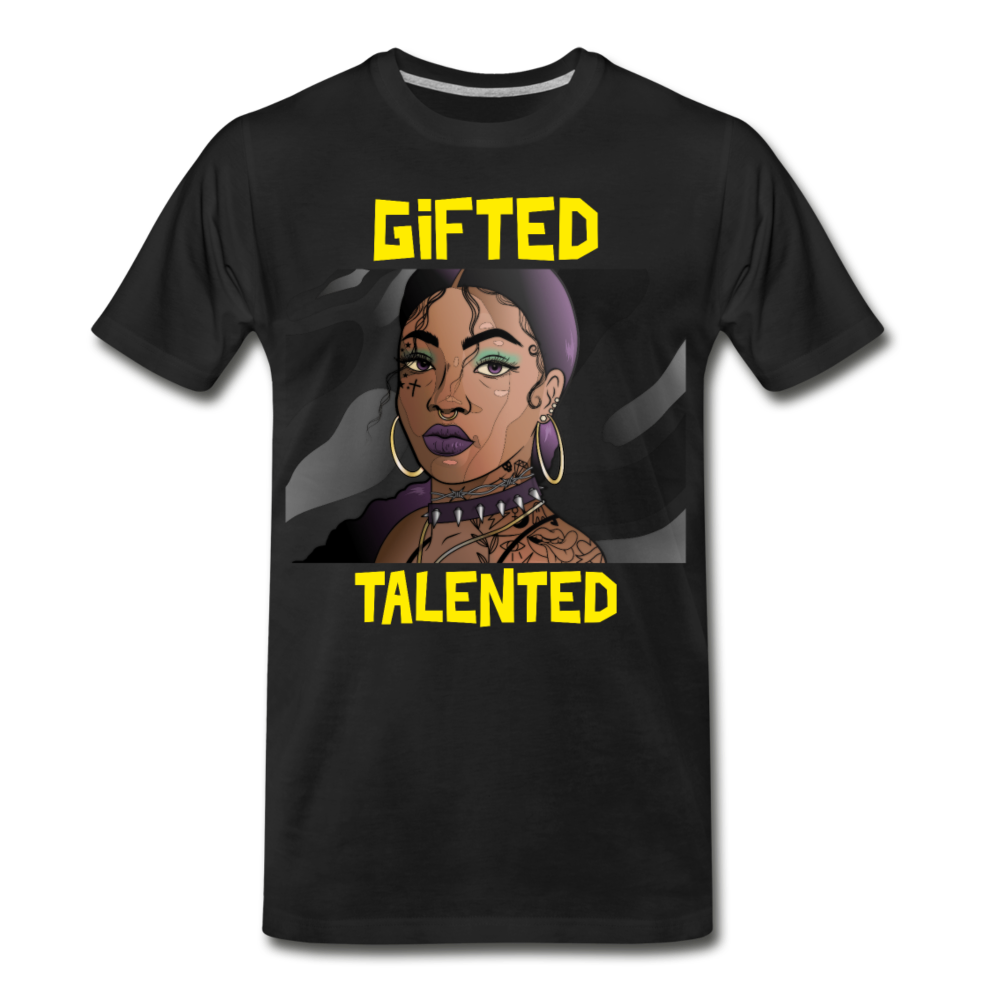 GIFTED TALENTED (GIRL )Men's Premium T-Shirt - black