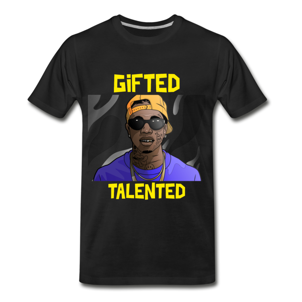 GIFTED TALENTED Men's Premium T-Shirt - black