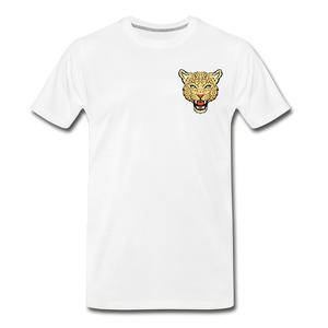 FVI LEOPARD Men's Premium T-Shirt - white