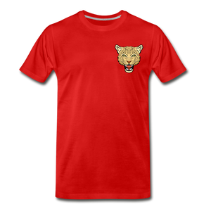 FVI LEOPARD Men's Premium T-Shirt - red