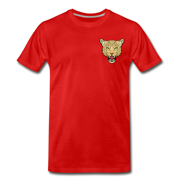 FVI LEOPARD Men's Premium T-Shirt - red