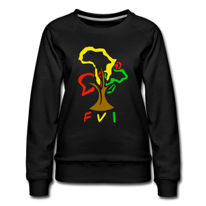 FVI BRANDED TREE Women’s Premium Sweatshirt - black