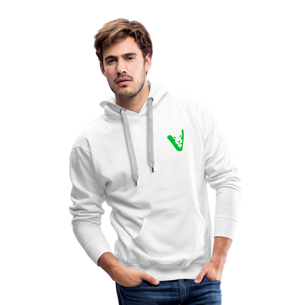 ZOMBIE VIBEZ Men’s Premium Hoodie - white