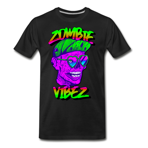 ZOMBIE VIBEZ Men's Premium T-Shirt - black