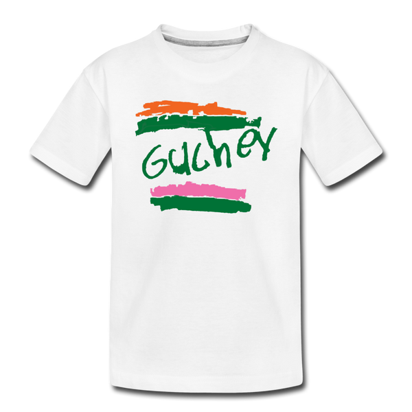 GUCHEY Kids' Premium T-Shirt - white