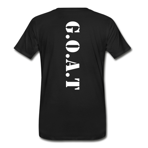 G.O.A.T Men's Premium T-Shirt - black